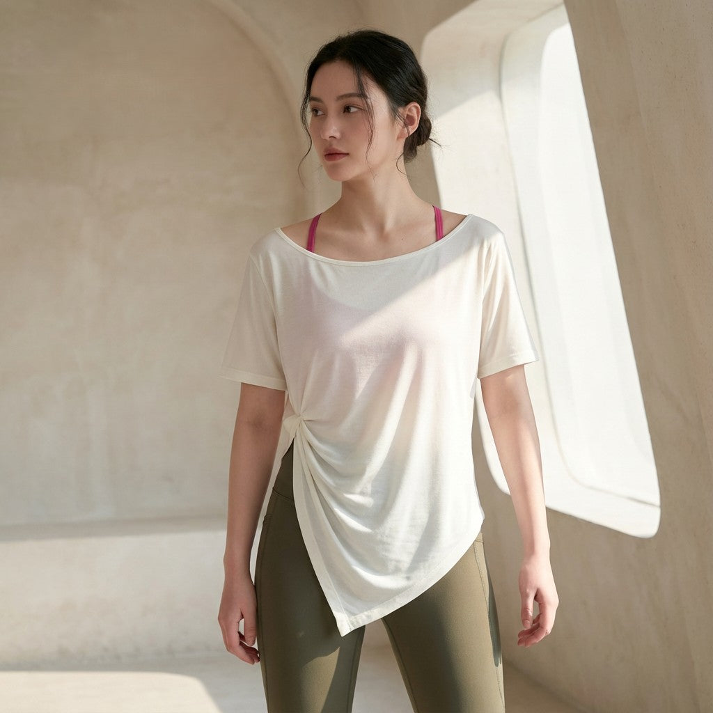 Women’s Two-Piece Summer Set (Smock Top + Quarter Shorts)