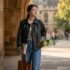 Korean PU Leather Jacket