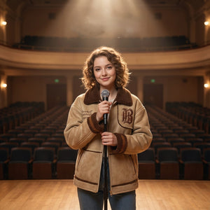 Minimalist Khaki Zip-Up Cardigan