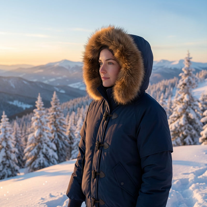 Premium Fur-Collar Winter Jacket