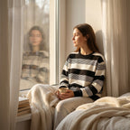 Striped Thin Sweatshirt