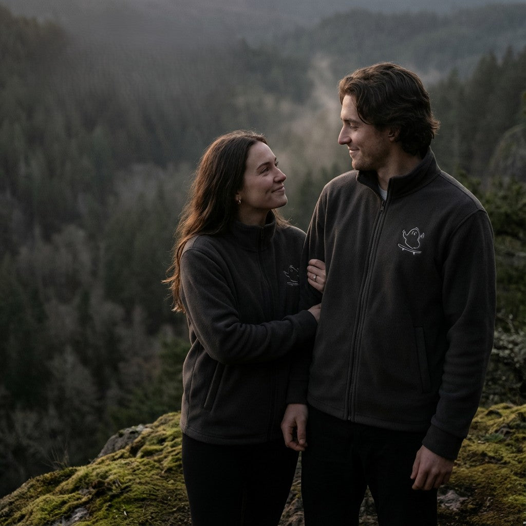 Double-sided polar fleece plus size coat