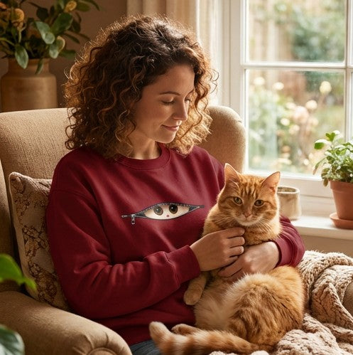 Peek-A-Boo Cat Sweatshirt