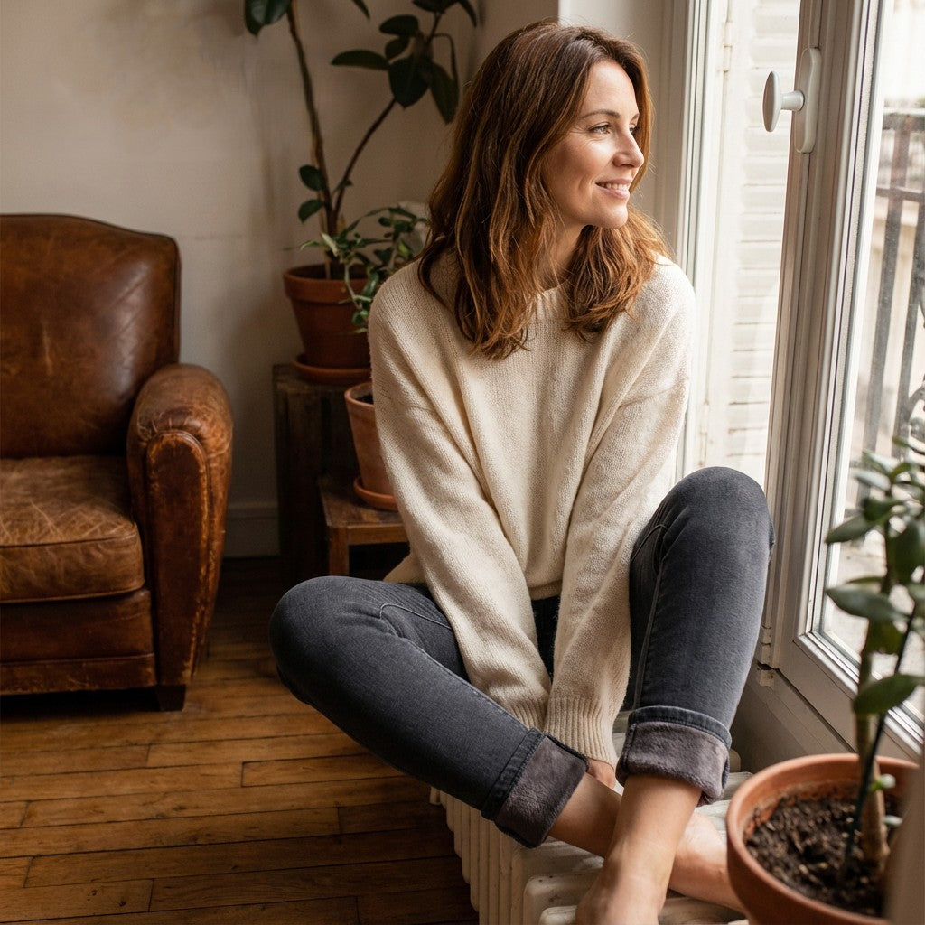 Winter Straight-Leg Commuter Pants