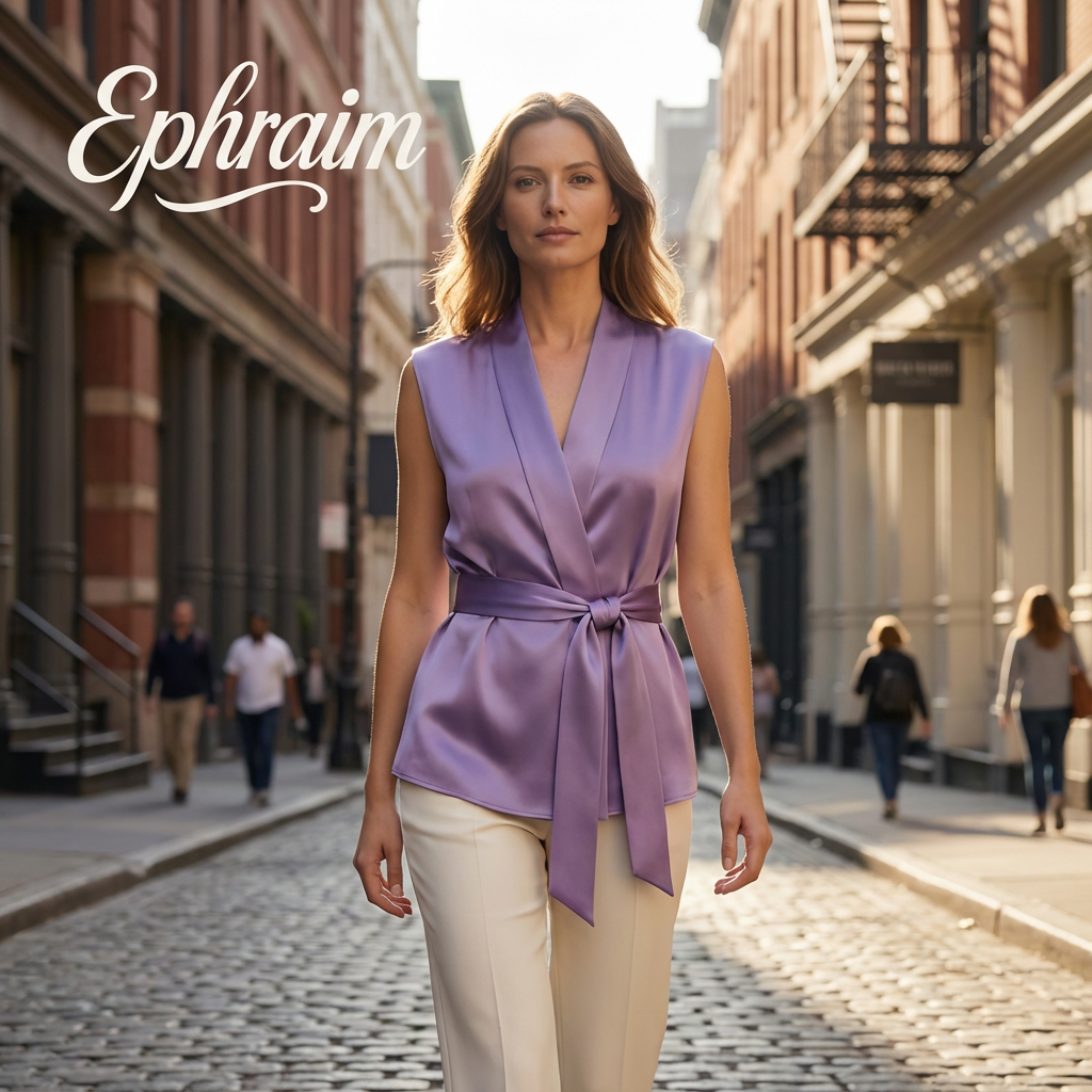 Elegant Chiffon Sleeveless Top