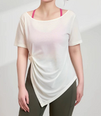 Women’s Two-Piece Summer Set (Smock Top + Quarter Shorts)