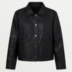 Oversized Faux-Fur Lined PU Jacket