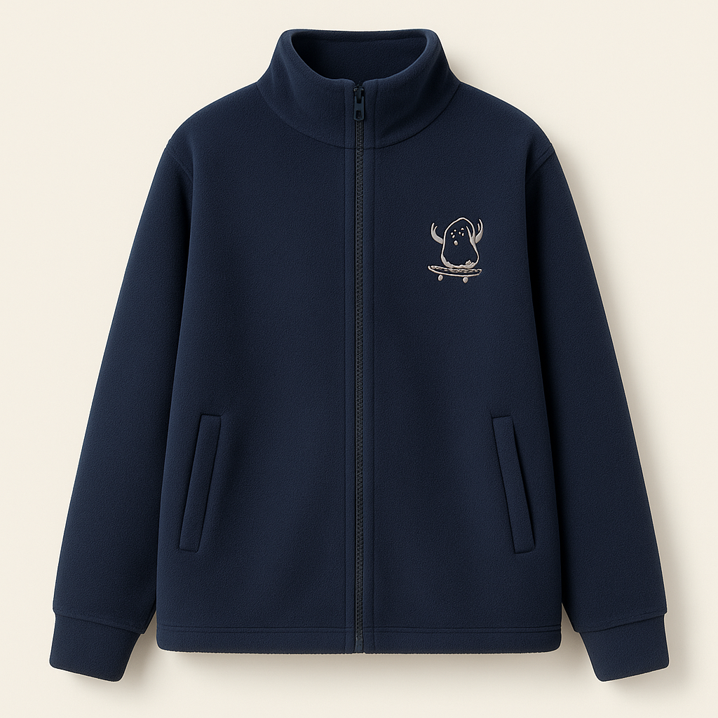 Double-sided polar fleece plus size coat