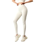High-Stretch Seamless Yoga Leggings