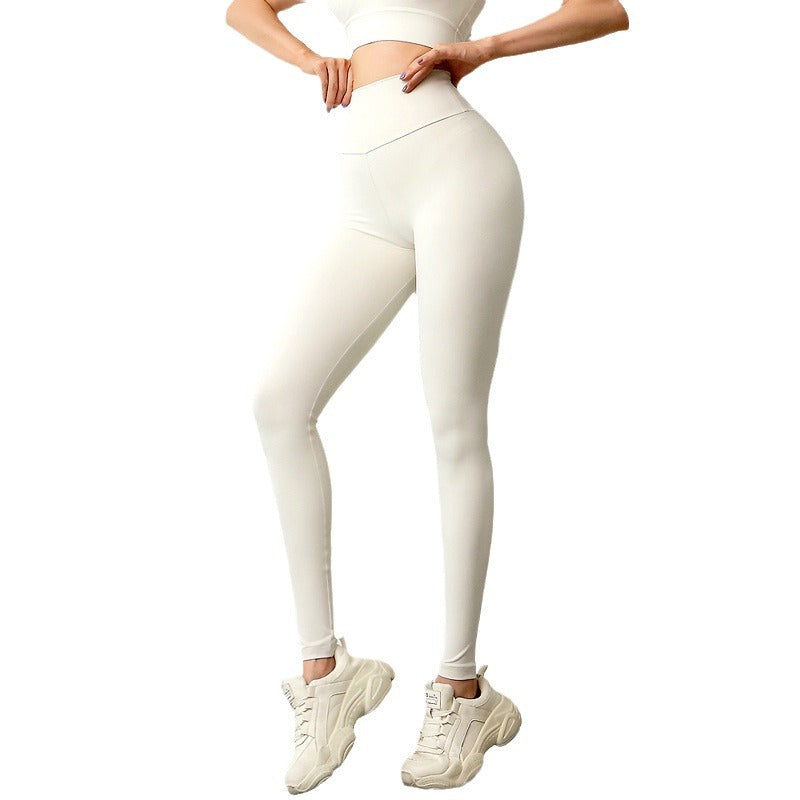 High-Stretch Seamless Yoga Leggings