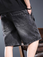 Heavyweight Vintage Denim Cargo Shorts
