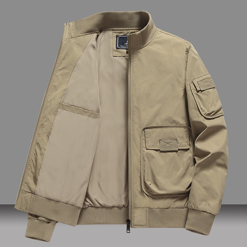 Pure Cotton Bomber Jacket