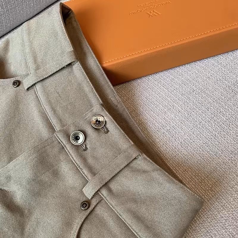 High-Waist Figure-Flattering Denim Shorts