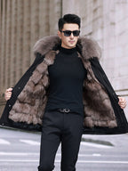 Fur Liner Removable Fur Jacket