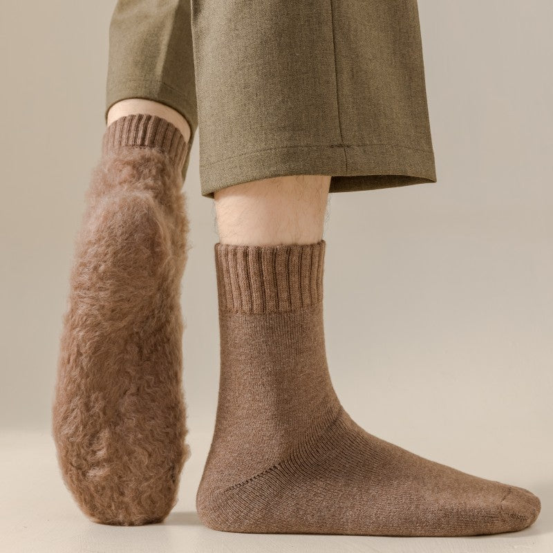 Winter Plush Fleece-Lined Socks