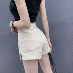 A-Line High-Waist Shorts