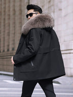 Fur Liner Removable Fur Jacket