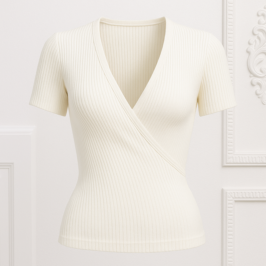 Low-cut Deep V Slim-fit