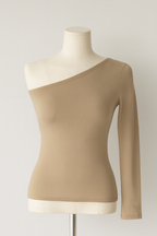 Asymmetrical Long-Sleeve