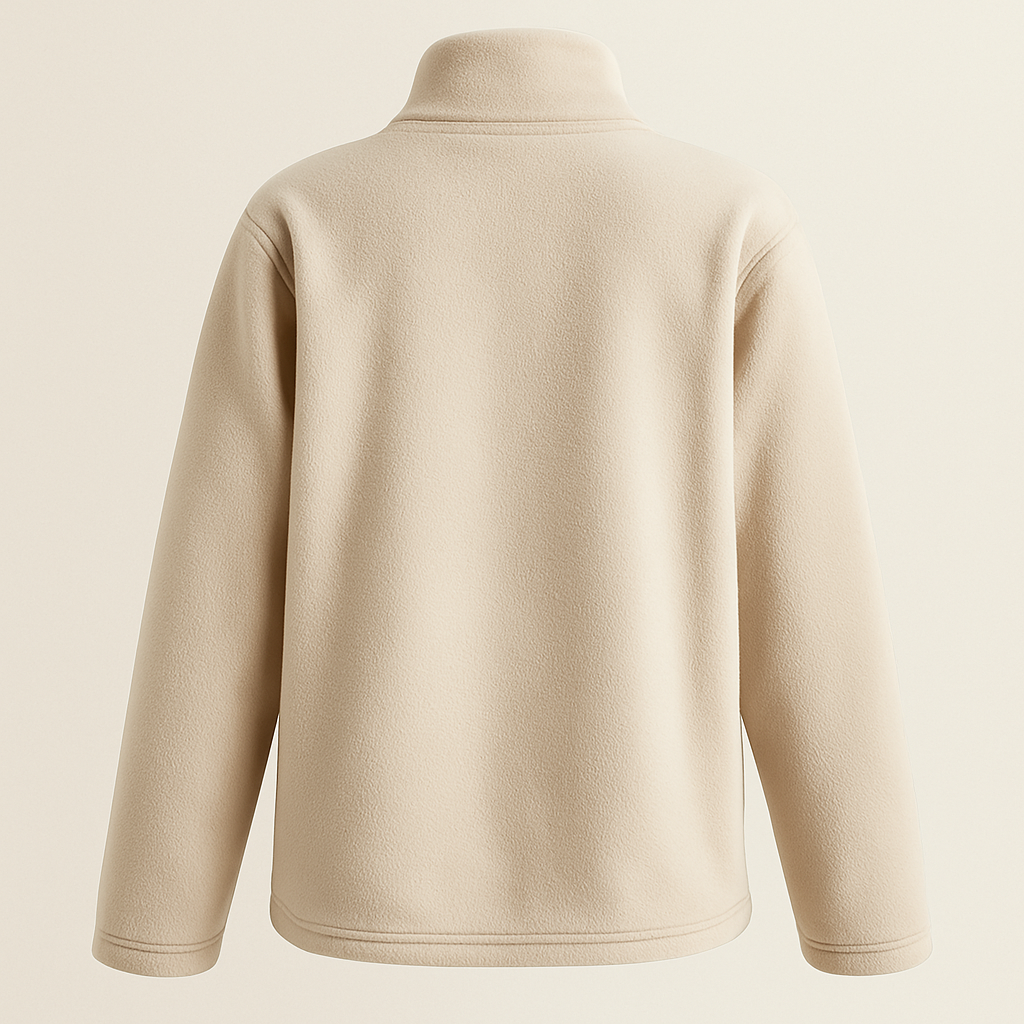 Double-sided polar fleece plus size coat